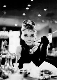 AUDREY HEPBURN in "Breakfast at Tiffany's"