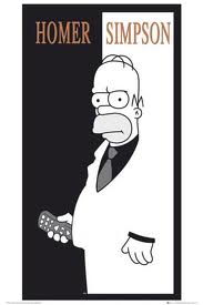THE SIMPSONS "SCARFACE" HOMER