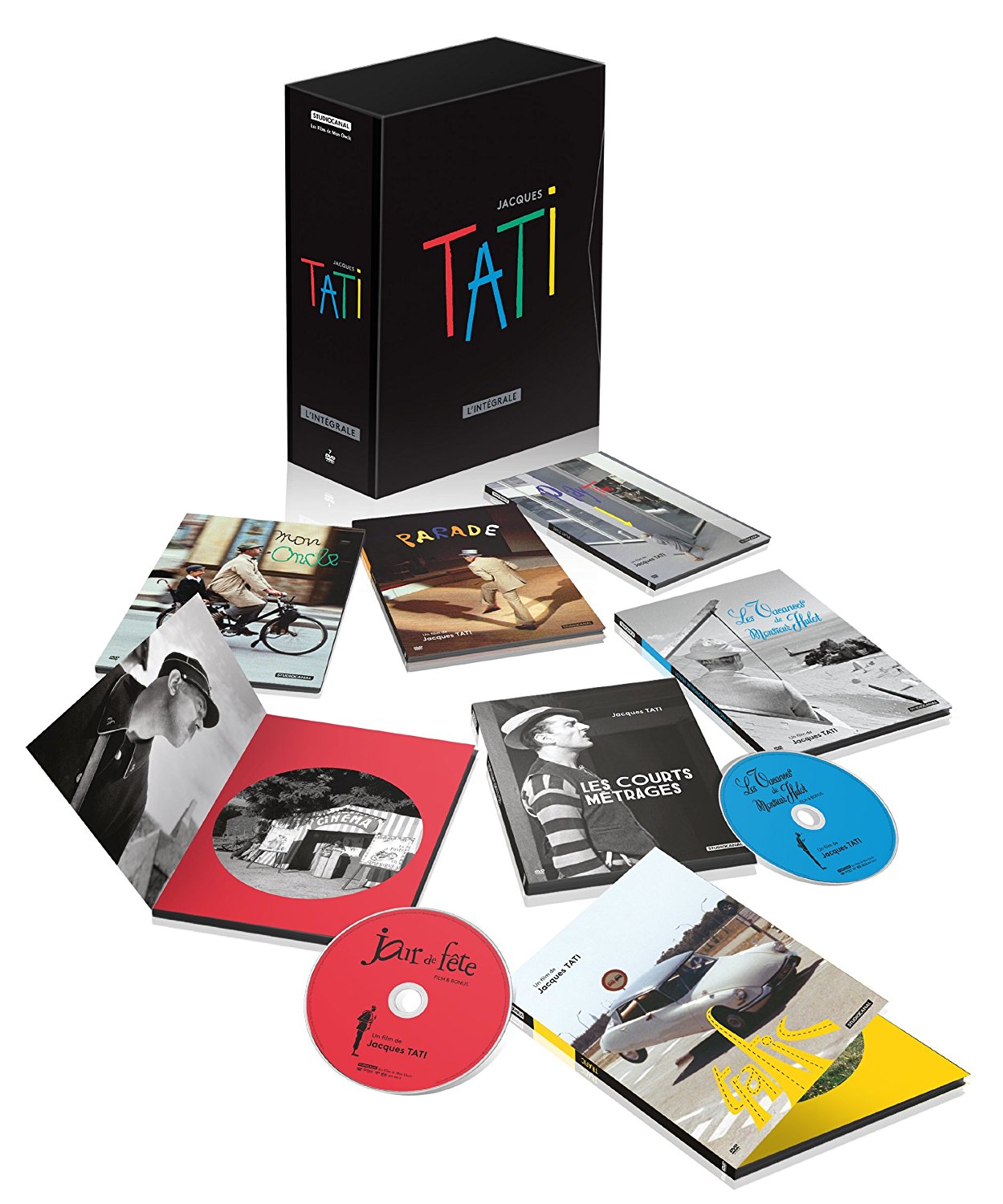 JACQUES TATI COFFRET INTEGRALE