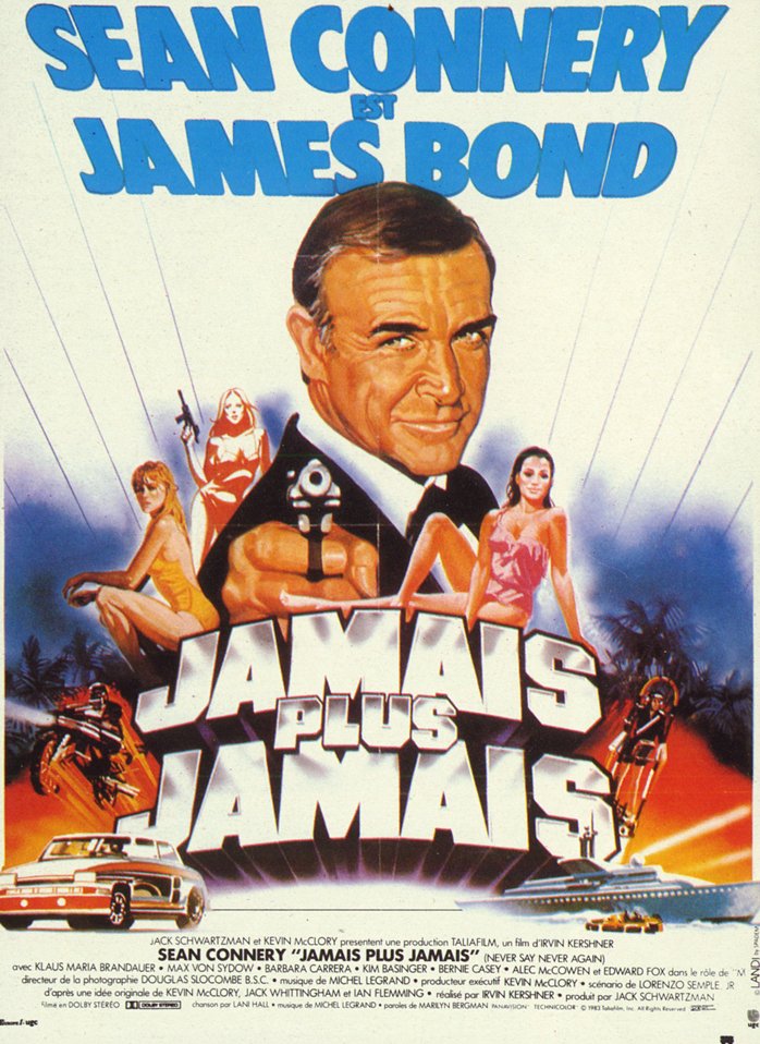 JAMES BOND JAMAIS PLUS JAMAIS